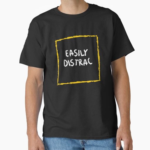 Frontier Goods Easily Distrac ADHD Awareness Parents Adults Kids 3 Classic T-Shirt - Gifts for friends