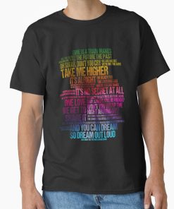 Frontier Goods achtung baby quotes cloud Classic T-Shirt - Gifts for friends