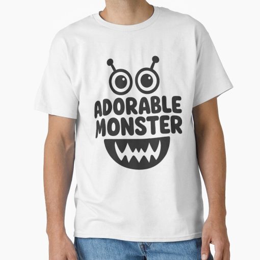 Frontier Goods Adorable Monster – Cute & Playful Baby Design Classic T-Shirt - Gifts for friends