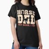 Frontier Goods Horse Dad They Neigh, I Pay Funny Horses Lover Dad Gift Vintage Retro Fathers Day Classic T-Shirt – Gifts for friends