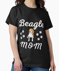 Frontier Goods Beagle Mom - Vector Beagle coloured Classic T-Shirt - Gifts for friends