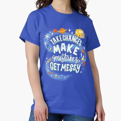 Frontier Goods Magic Schoolbus Frizzle Quote Classic T-Shirt - Gifts for friends