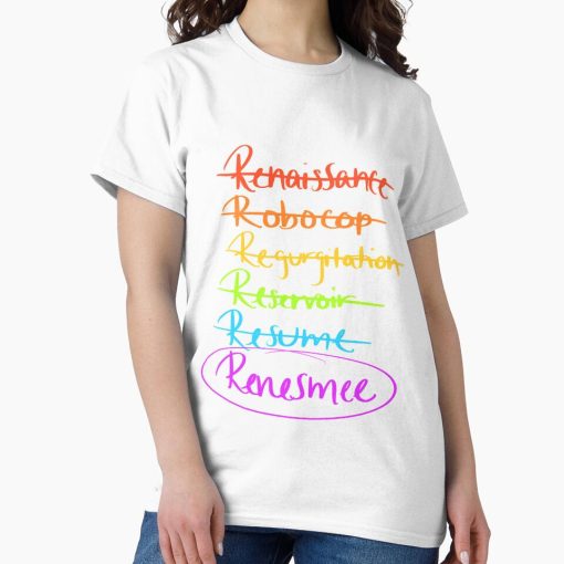 Frontier Goods Renesmee Name Ideas Classic T-Shirt - Gifts for friends