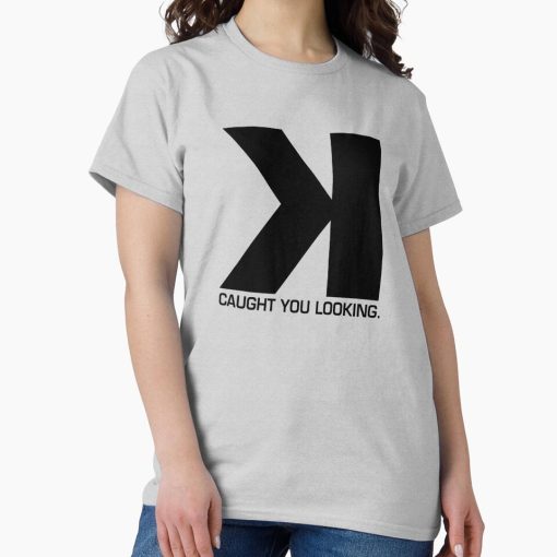 Frontier Goods Baseball Softball Backwards K Strikeout Score Keeper Funny Baseball Classic T-Shirt - Gifts for friends