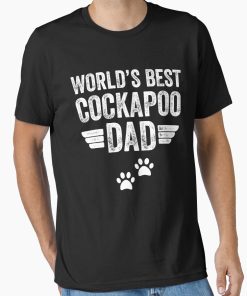 Frontier Goods World's best cockapoo dad Essential T-Shirt - Gifts for friends