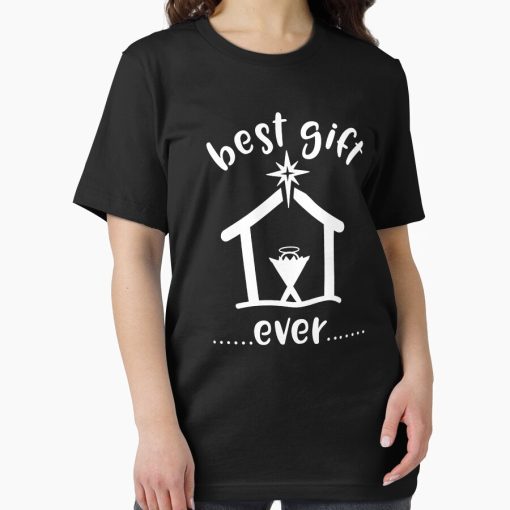 Frontier Goods Best Gift Ever Quote Baby Jesus Christian Christmas Story Essential T-Shirt - Gifts for friends