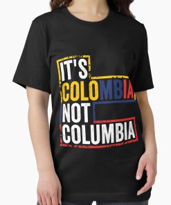 Frontier Goods It's colombia not columbia Essential T-Shirt - Gifts for friends