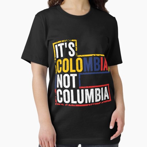 Frontier Goods It's colombia not columbia Essential T-Shirt - Gifts for friends